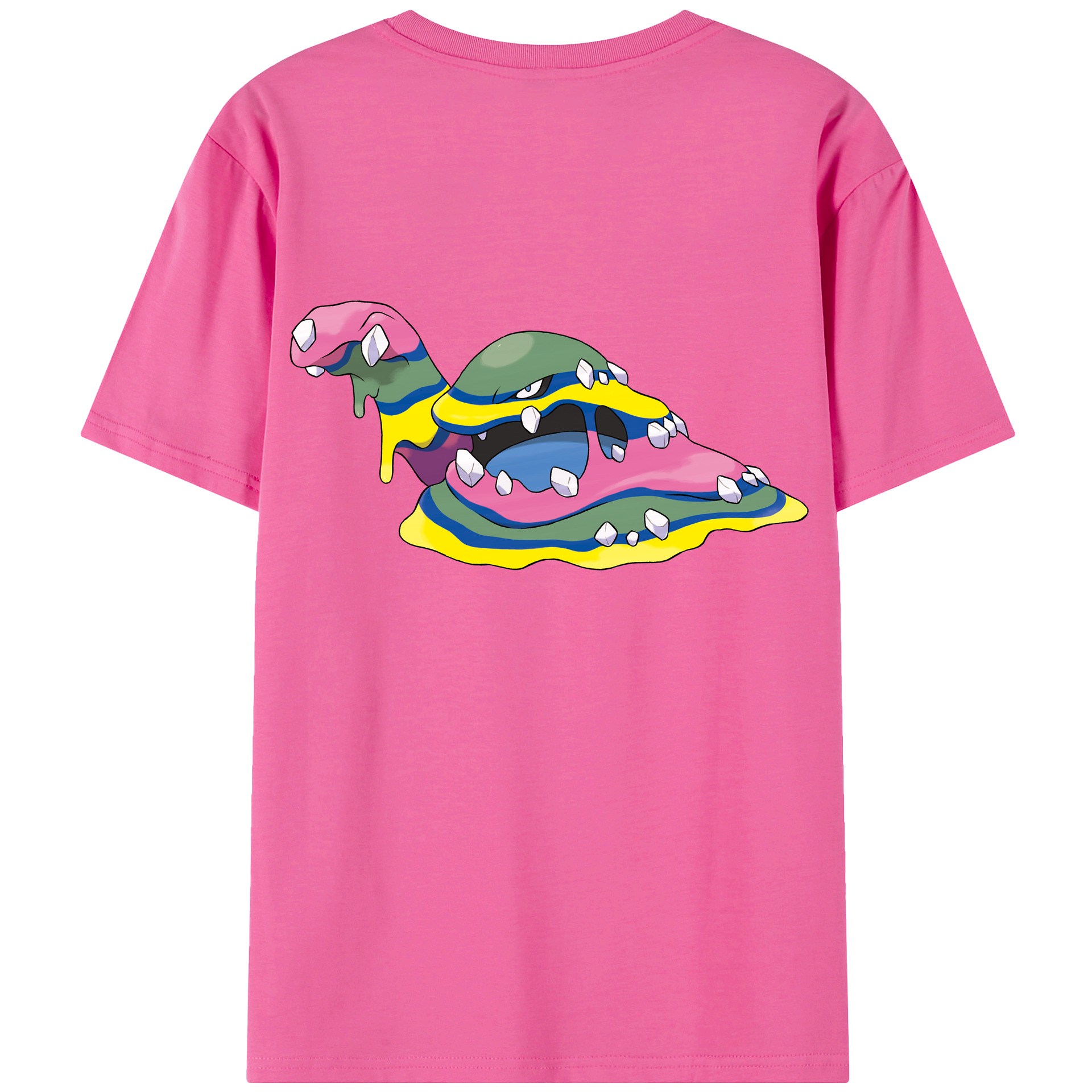 （画像用） ポケットモンスター Pokémon レディース半袖Tシャツ(バックプリント)
